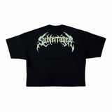 PLAYERA SUBTERRÁNEA CADENAS OVERSIZE NEGRA