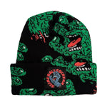 Slime Balls Hand Beanie Long Shoreman Hat Black