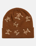 Thrasher Gonz Patern Beanie Brown