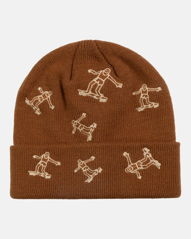 Thrasher Gonz Patern Beanie Brown