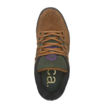 TENIS EMERICA OG-1 MARRÓN/VERDE