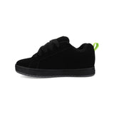 TENIS DC COURT GRAFFIK GAMUSA NEGRO/VERDE #27.5