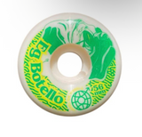 Ruedas Travel On Wheels modelo Eg Botello Pug verde, forma conica 56mm