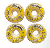 Ruedas Travel On Wheels Servin Pro amarillo 56mm, Dureza 101A
