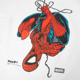 HUF X SPIDERMAN / UPSIDE DOWN WHITE