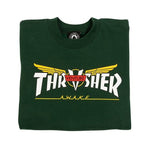 Thrasher X Venture Crewneck Green Forest