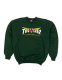 Thrasher X Venture Crewneck Green Forest