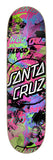 Tabla Santa Cruz Cut Collage 7 Ply Birch 8.5 x 32.2in Deck